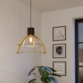 Eglo - Suspension filaire 1xE27/40W/230V doré