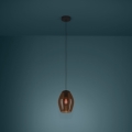 Eglo - Suspension filaire 1xE27/40W/230V marron