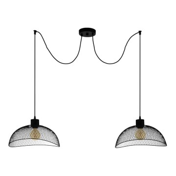 Eglo - Suspension filaire 2xE27/60W/230V araignée