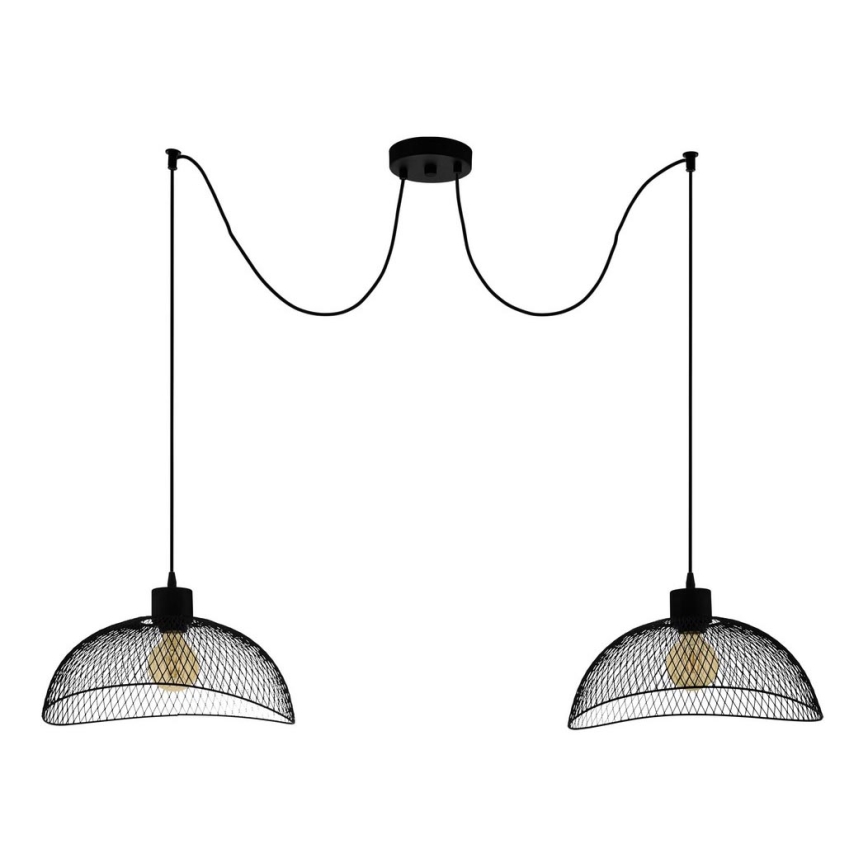 Eglo - Suspension filaire 2xE27/60W/230V araignée