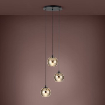 Eglo - Suspension filaire 3xE27/40W/230V