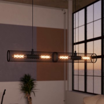 Eglo - Suspension filaire 4xE27/40W/230V