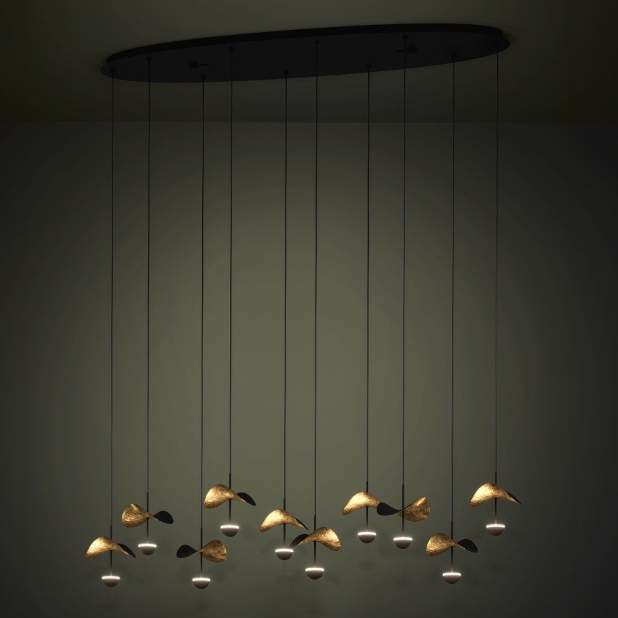 Eglo - Suspension filaire à intensité variable 10xLED/2,3W/230V 3000K