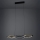 Eglo - Suspension filaire à intensité variable 2xLED/12,5W/230V + LED/15,5W 3000K noir