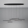 Eglo - Suspension filaire à intensité variable 6xLED/8,4W/230V 3000K noir