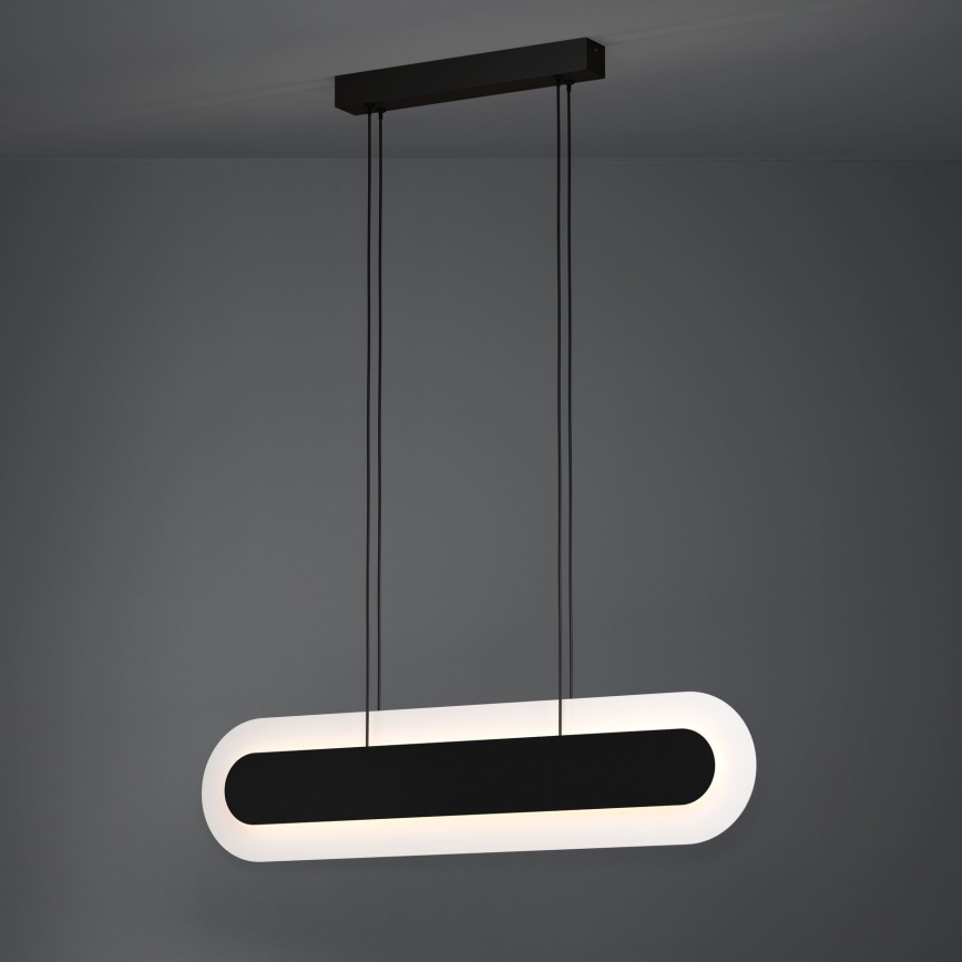 Eglo - Suspension filaire à intensité variable LED/32W/230V 3000K noir