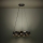 Eglo - Suspension filaire à intensité variable LED/72W/230V 3000K noir/doré