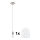 Eglo - Suspension filaire LED MY CHOICE 1xE14/4W/230V  chrome mat/blanc