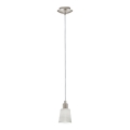 Eglo - Suspension filaire LED MY CHOICE 1xE14/4W/230V  chrome mat/crème