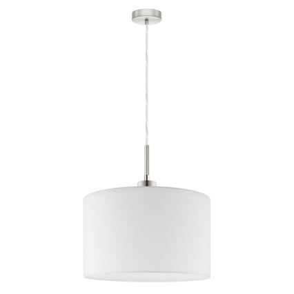 Eglo - Suspension filaire LED TUNJA 1xE27/60W/230V blanc