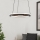 Eglo - Suspension LED dimmable sur câble 2xLED/20W/230V 2700-6500K Ø 48 cm noir + télécommande