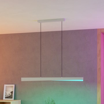 Eglo - Suspension LED RGBW dimmable sur câble LED/19W/230V 2700-6500K gris