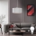 Eglo - Suspension LED sur câble TUNJA 1xE27/60W/230V blanche