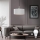 Eglo - Suspension LED TUNJA sur câble 1xE27/60W/230V, blanche