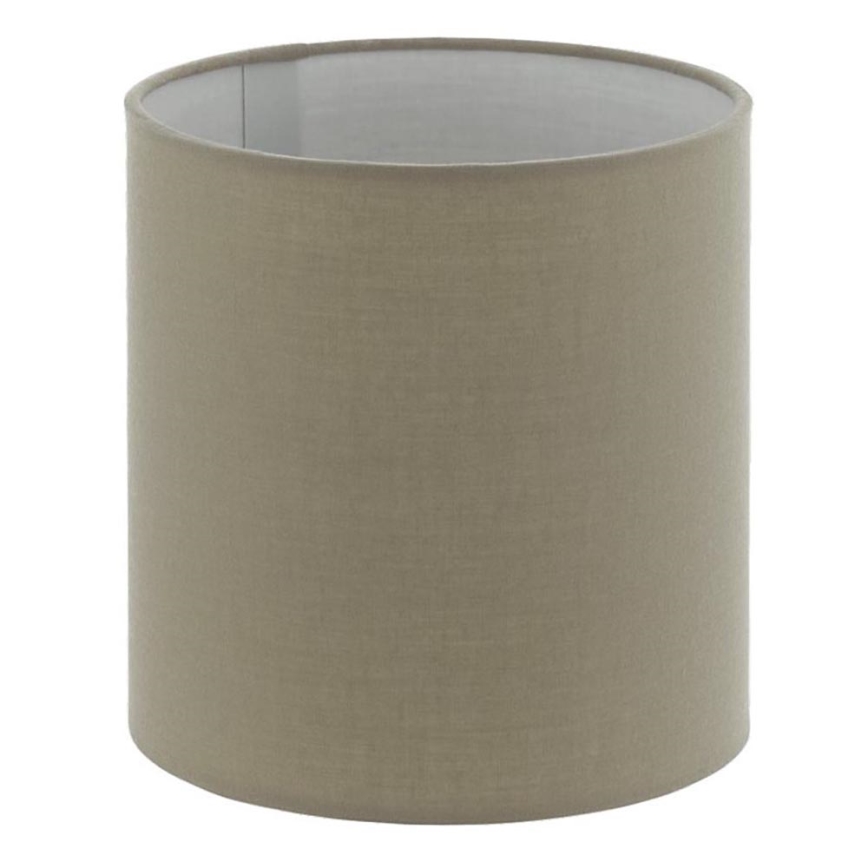 Eglo - Suspension LED TUNJA sur câble 2xE27/60W/230V taupe
