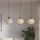 Eglo - Suspension sur câble 3xE27/40W/230V crème