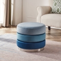 Eglo - Tabouret 42,5x50 cm bleu/chrome