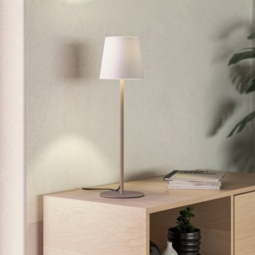 Eglo - Tischlampe 1xE14/40W/230V creme/weiß