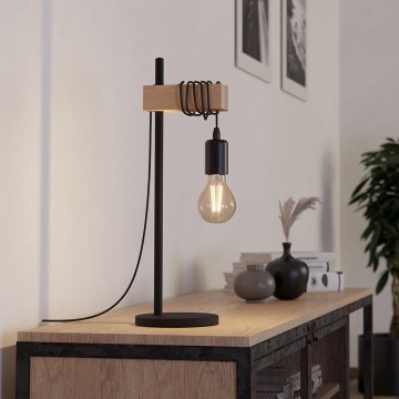Eglo - Tischlampe TOWNSHEND 1xE27/10W/230V