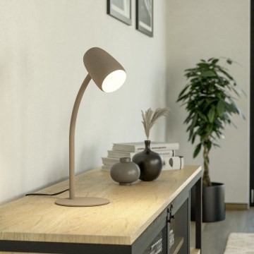 Eglo - Tischleuchte 1xE14/18W/230V cremefarben