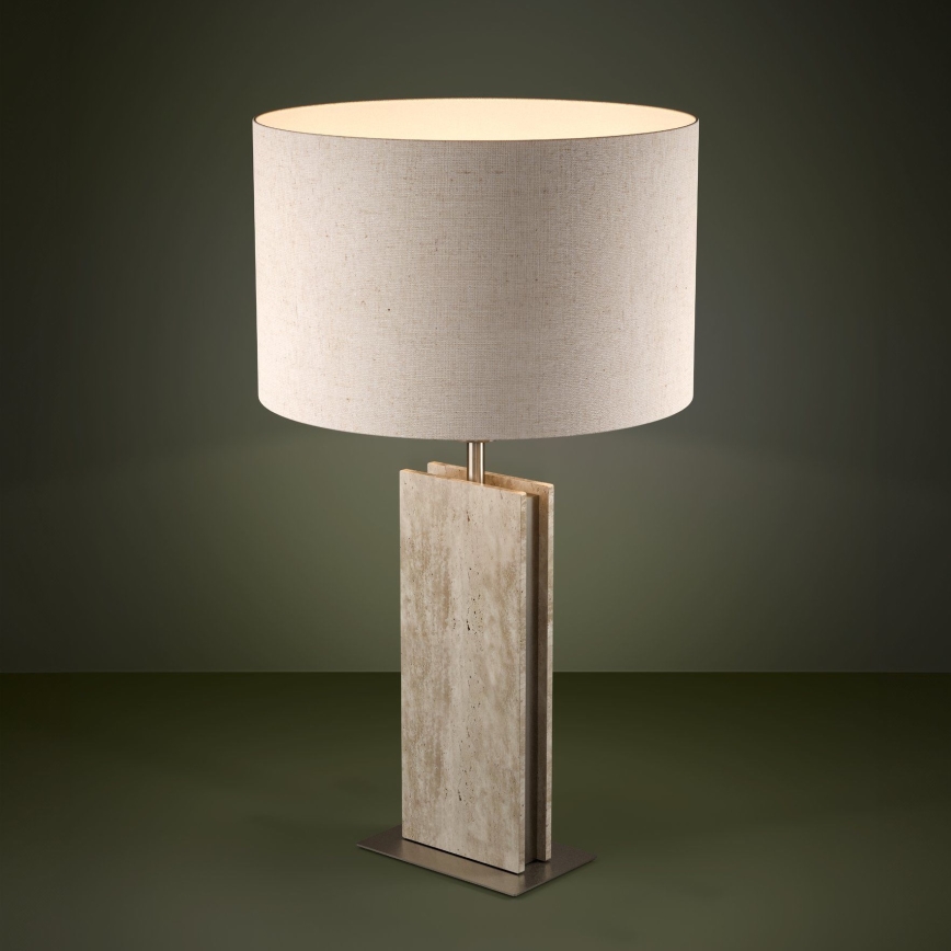 Eglo - Tischleuchte 1xE27/40W/230V beige