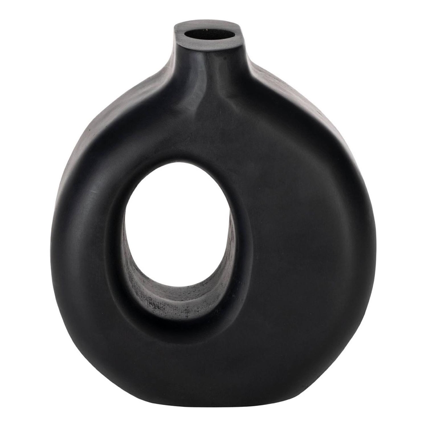 Eglo - Vaso di legno 16,5x18 cm nero