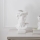 Eglo - Vaso in ceramica 26x16 cm bianco