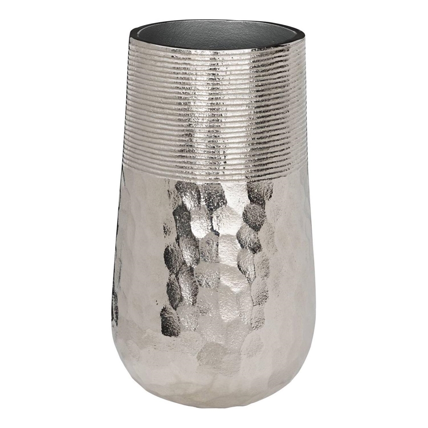 Eglo - Vaso in metallo 28x16 cm argento