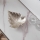 Eglo - Vassoio decorativo 18,5x23,5 cm foglia/argento