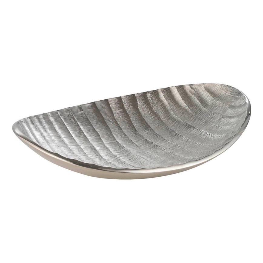Eglo - Vassoio decorativo 23,5x32,5 cm argento