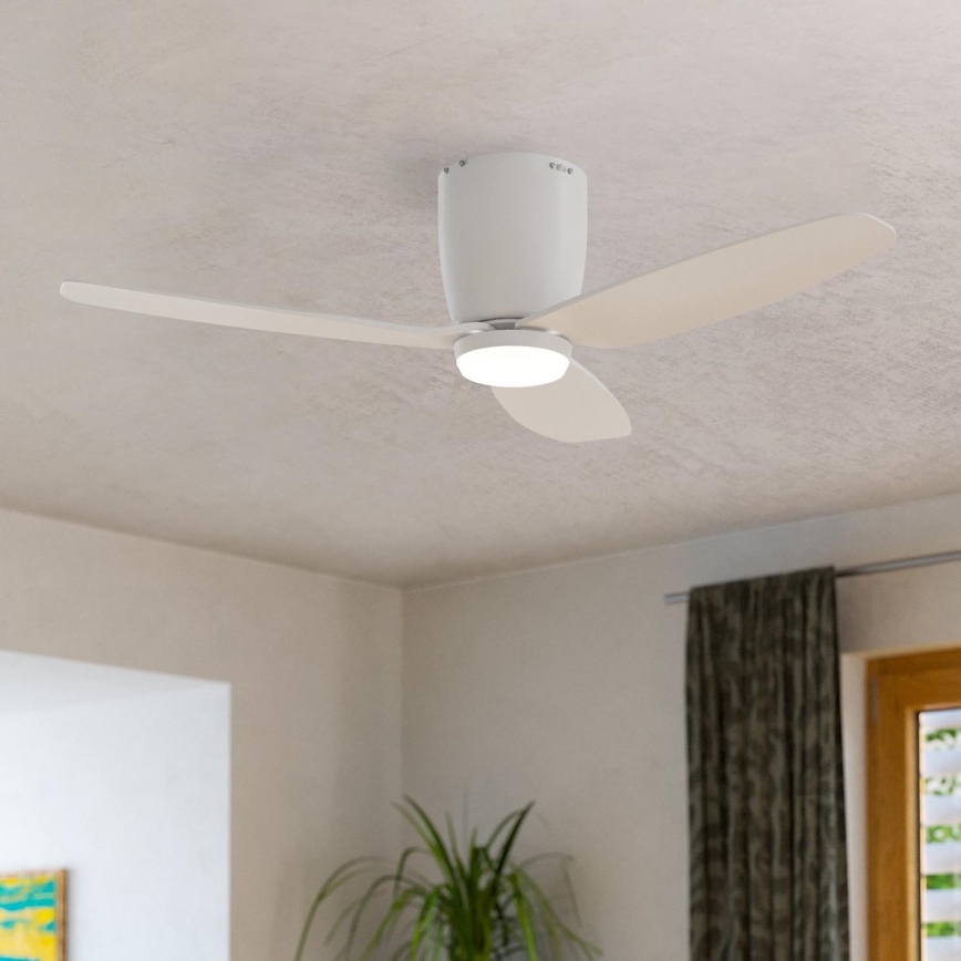 Eglo - Ventilateur de plafond LED/15W/230V + télécommande