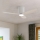 Eglo - Ventilateur de plafond LED/15W/230V + télécommande