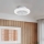 Eglo - Ventilateur de plafond LED dimmable 3xLED/12,6W/230V 2700-6500K Ø 55 cm blanc + télécommande