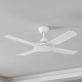 Eglo - Ventilatore da soffitto 52W/230V + telecomando bianco
