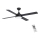 Eglo - Ventilatore da soffitto LED dimmerabile LED/20W/230V + TC nero