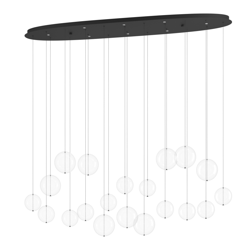 Eglo - Verre de rechange pour suspension sur câble ESPARDELLO Ø 12 cm, transparent