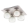 Eglo - Vetro di ricambio per lampadario e plafoniera ROMAGNESE diametro 5,5 cm inner/bianco latte