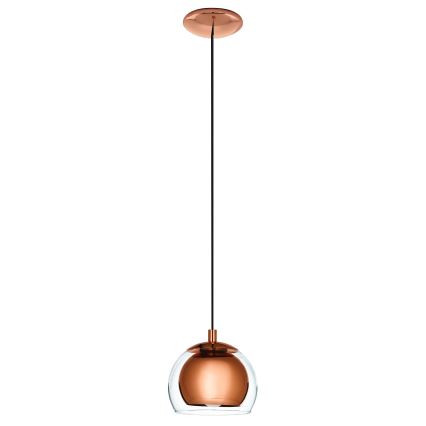 Eglo - Vetro di ricambio per lampadario ROCAMAR esterno diametro 19 cm limpido