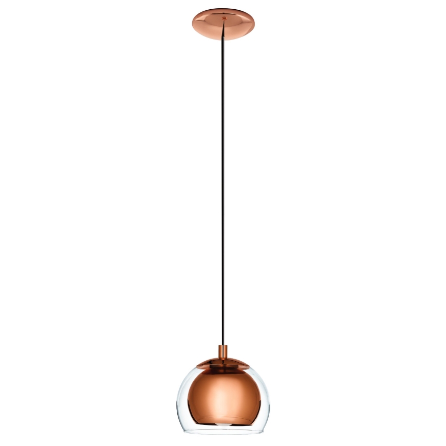Eglo - Vetro di ricambio per lampadario ROCAMAR esterno diametro 19 cm limpido
