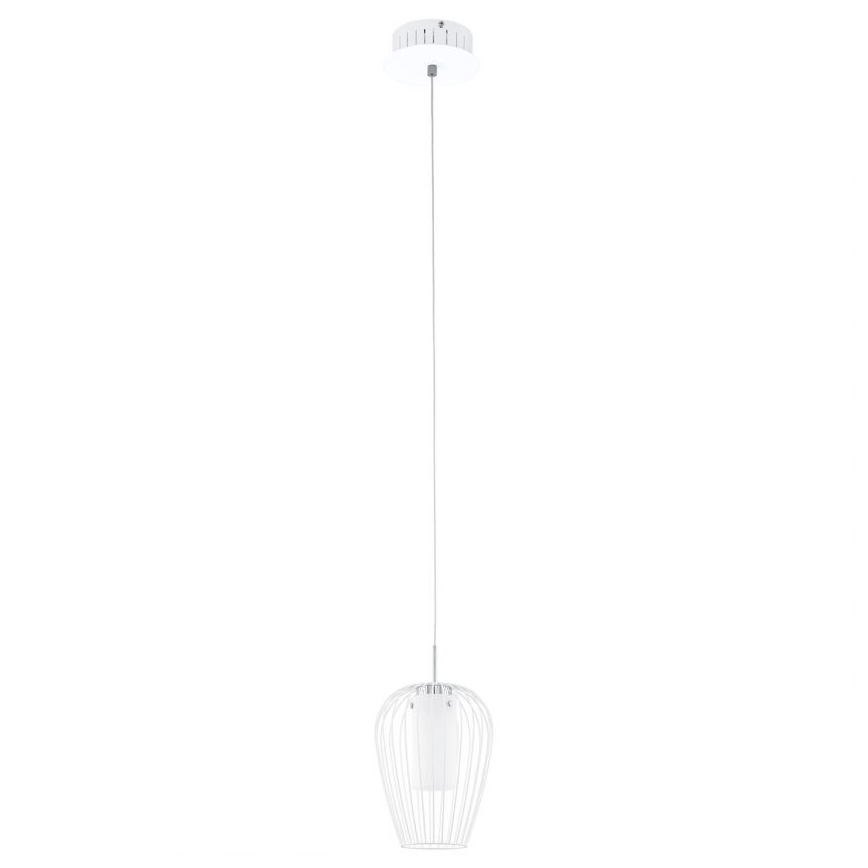 Eglo - Vetro di ricambio per lampadario e lampada da tavolo VENCINO bianco