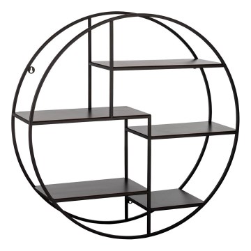 Eglo - Wandregal 26x90 cm schwarz