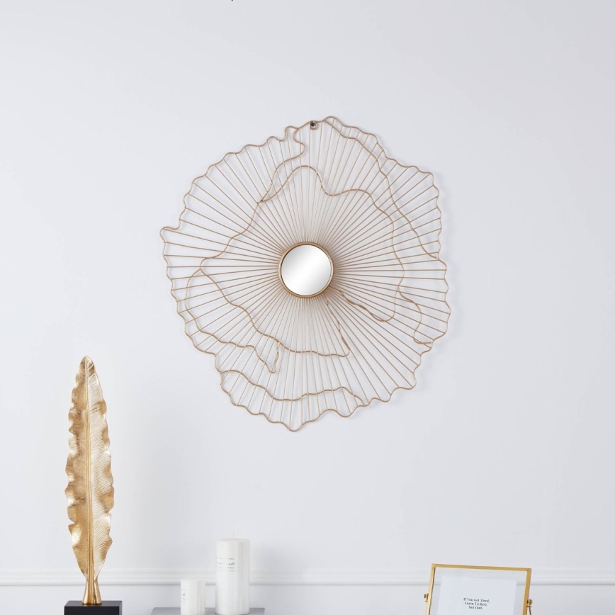 Eglo - Wandspiegel 59x65 cm in Gold