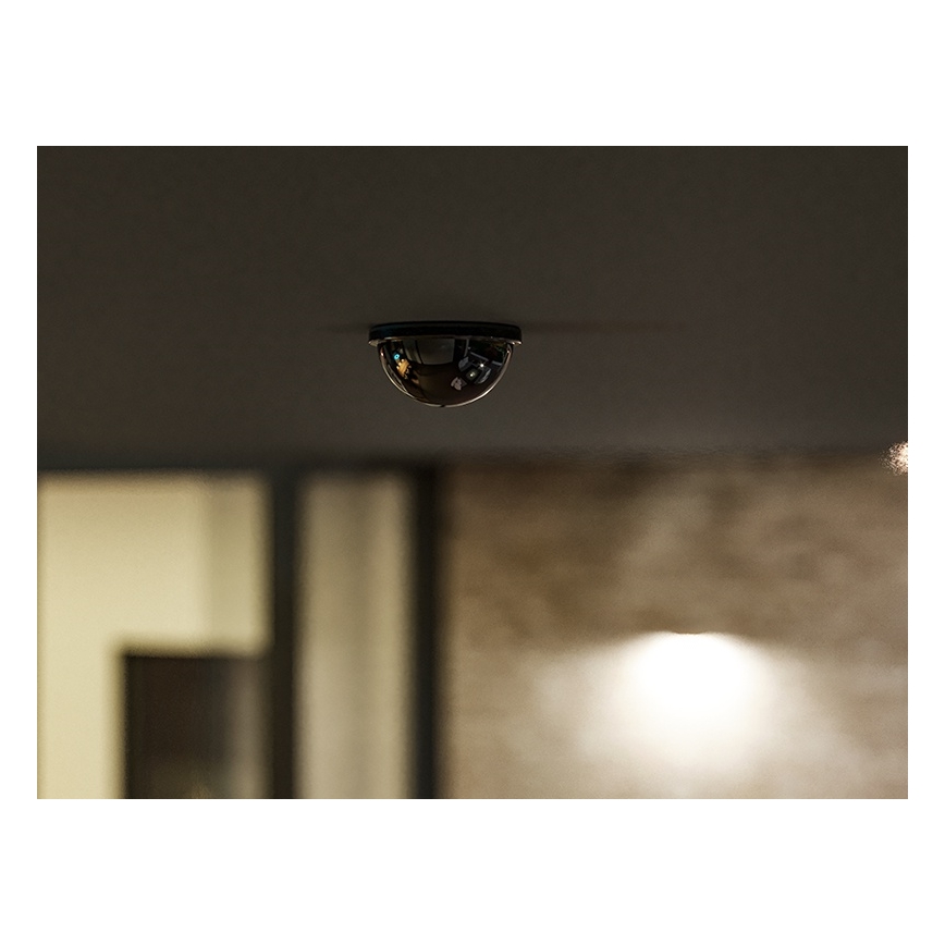 Bewegungs- und Dämmerungssensor für abgehängte Decken 360° 1200W/230V IP54 schwarz