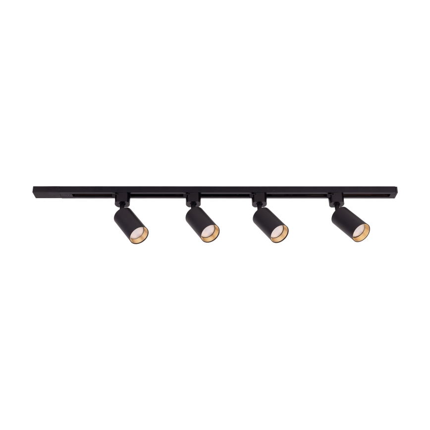 Einbauleuchte im Schienensystem TRACER 4xGU10/10W/230V 1 m schwarz