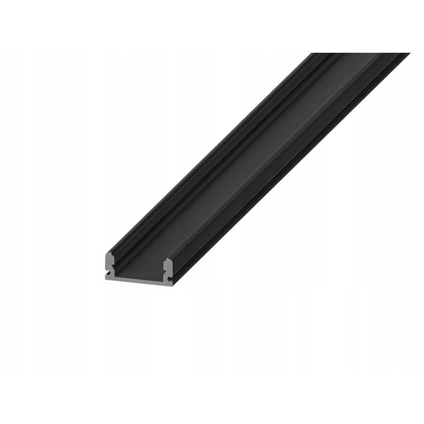 Einbauprofil für LED-Streifen 1 m schwarz/weiß