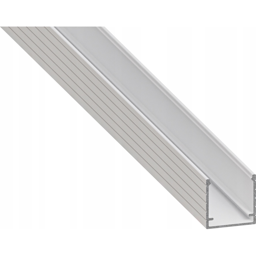 Einbauprofil für LED-Streifen, 1 m, weiß