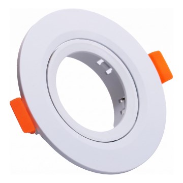 Einbaurahmen für GU10-Einbaustrahler Ø 9 cm, weiß