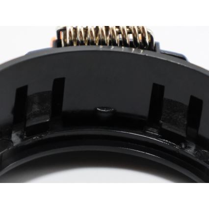 Einbauring für Einbauleuchte GU10, Ø 9 cm, schwarz