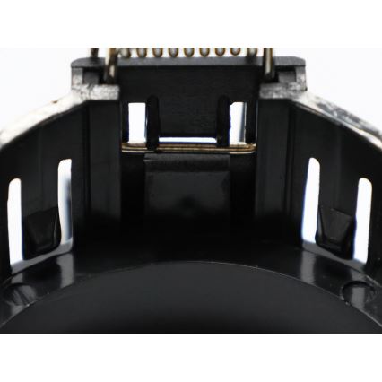 Einbauring für GU10-Einbauleuchte, Ø 8,6 cm, schwarz