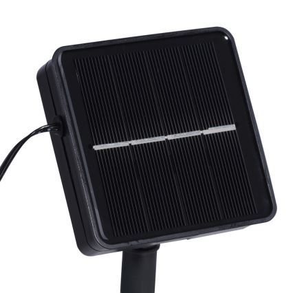 JUST LIGHT. 19971-18 - LED-RGB-Solarstreifen TEANIA LED/3,7V 5 m 1200 mAh IP44 schwarz